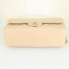 Chanel Timeless jumbo handbag in beige quilted leather - Detail D5 thumbnail