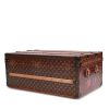 Louis Vuitton Malle Cabine trunk in monogram canvas and brown lozine (vulcanised fibre) - Detail D1 thumbnail