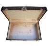 Louis Vuitton Malle Cabine trunk in monogram canvas and brown lozine (vulcanised fibre) - Detail D3 thumbnail