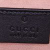 Bolso bandolera Gucci Dionysus modelo pequeño en terciopelo azul oscuro y charol negro - Detail D4 thumbnail