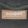 Yves Saint Laurent Muse Two large model handbag in brown leather and brown canvas - Detail D3 thumbnail