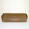 Bolso de mano Yves Saint Laurent Muse Two modelo grande en cuero marrón y lona marrón - Detail D4 thumbnail