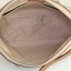 Louis Vuitton Siracusa shoulder bag in azur damier canvas and natural leather - Detail D2 thumbnail