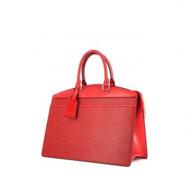 Louis Vuitton Riviera handbag in red epi leather
