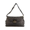 Louis Vuitton Motard handbag in anthracite grey monogram patent leather - 360 thumbnail