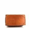 Sac Louis Vuitton Steamer Bag en toile monogram marron et cuir naturel - Detail D4 thumbnail