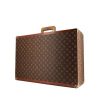 Louis Vuitton suitcase in monogram canvas and brown lozine (vulcanised fibre) - 00pp thumbnail