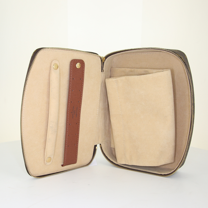 Gioielli scatola Louis Vuitton in tela monogram - Detail D2