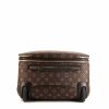 Louis Vuitton Pegase Légère soft suitcase in brown monogram canvas and natural leather - Detail D4 thumbnail