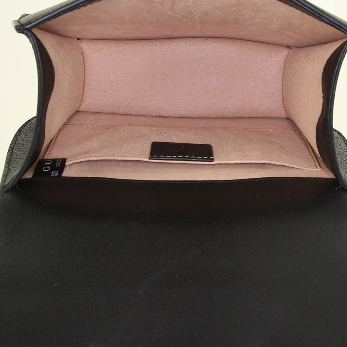 Gucci bag in black leather - Detail D2