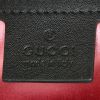 Gucci GG Marmont shoulder bag in black quilted velvet - Detail D4 thumbnail