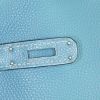 Hermes Birkin 30 cm handbag in blue jean togo leather - Detail D4 thumbnail