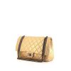 Chanel 2.55 shoulder bag in gold quilted leather - 00pp thumbnail