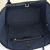 Louis Vuitton Neverfull medium model shopping bag in blue monogram canvas Idylle and blue leather - Detail D2 thumbnail