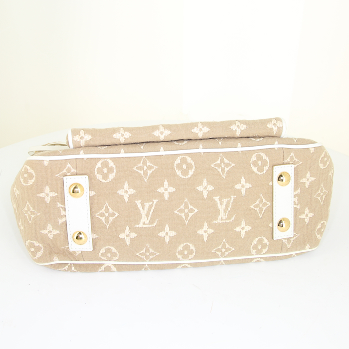 Borsa Louis Vuitton in tessuto a monogramma Idylle undefined e pelle bianca - Detail D4