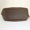 Louis Vuitton Palermo large model handbag in brown monogram canvas and natural leather - Detail D5 thumbnail