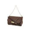 Louis Vuitton Favorite shoulder bag in brown damier canvas and brown leather - 00pp thumbnail