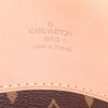 Bolsa de viaje Louis Vuitton Alize en lona Monogram revestida marrón - Detail D4 thumbnail