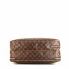 Louis Vuitton Alize travel bag in brown monogram canvas - Detail D5 thumbnail