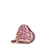 Borsellino Louis Vuitton in pelle verniciata rosa e viola con motivo - 00pp thumbnail