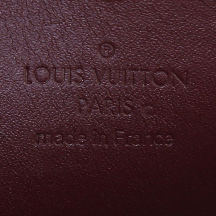 Monedero Louis Vuitton en charol rosa y violeta - Detail D2