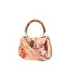 Gucci Bamboo handbag in pink leather - 00pp thumbnail
