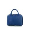 Alexander Wang Rocco handbag in electric blue grained leather - 360 thumbnail