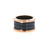 Bulgari B.Zero1 medium model ring in pink gold and ceramic - 00pp thumbnail