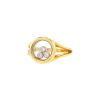 Chopard Happy Diamonds 1980's ring in yellow gold and diamonds - 00pp thumbnail