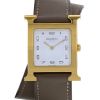 Hermes Heure H watch in gold plated and stainless steel Ref:  HH1.501 Circa  2000 - 00pp thumbnail