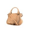 Chloé Marcie shoulder bag in beige leather - 00pp thumbnail