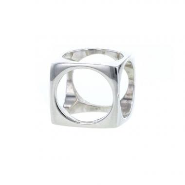 Dinh Van Cube ring in silver
