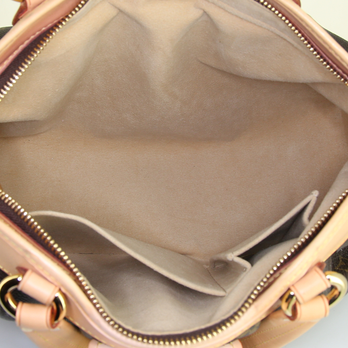 Borsa Louis Vuitton Boétie in tela monogram e pelle naturale - Detail D2