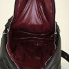 Chanel Coco Cocoon backpack in black quilted canvas and black leather - Detail D2 thumbnail