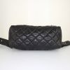 Chanel Coco Cocoon backpack in black quilted canvas and black leather - Detail D4 thumbnail