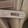 Hermes Birkin 40 cm handbag in etoupe togo leather - Detail D4 thumbnail