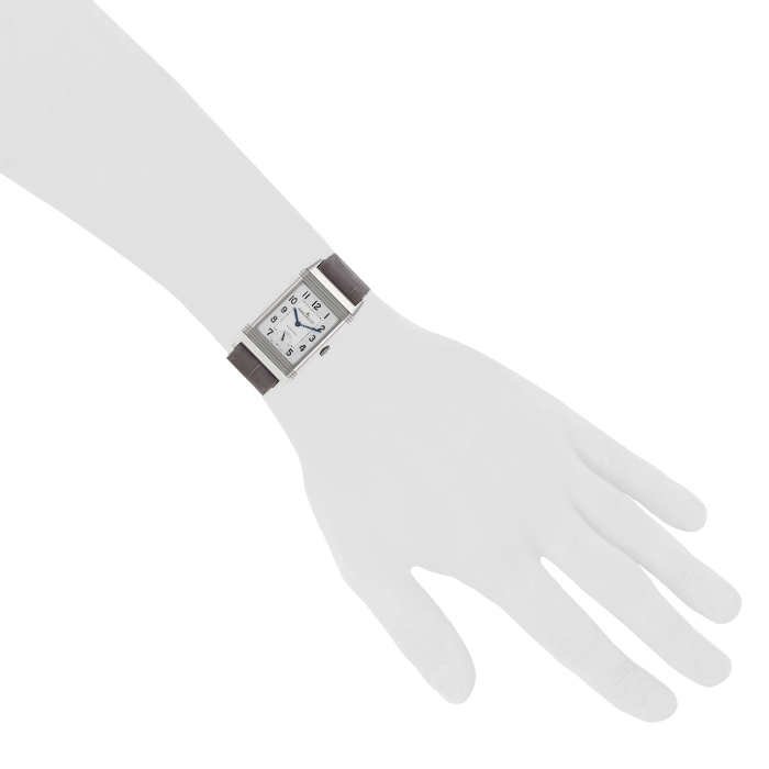 Orologio Jaeger-LeCoultre Reverso Grande Automatique in acciaio Ref : 278.8.56 Circa 2010 - Detail D1