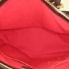 Bolso de mano Louis Vuitton Verona en lona a cuadros revestida ébano y cuero esmaltado marrón - Detail D2 thumbnail