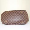 Louis Vuitton Verona handbag in ebene damier canvas and brown - Detail D4 thumbnail