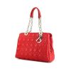 Dior Dior Soft handbag in red leather cannage - 00pp thumbnail