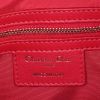 Bolso de mano Dior Dior Soft en cuero cannage rojo - Detail D3 thumbnail