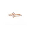 Messika My Soul ring in pink gold and diamonds - 00pp thumbnail