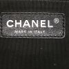 Chanel handbag in black quilted iridescent leather - Detail D3 thumbnail