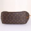 Louis Vuitton Turenne small model handbag in brown monogram canvas and natural leather - Detail D4 thumbnail