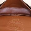Sac à main Chanel Timeless Classic en cuir matelassé marron - Detail D3 thumbnail