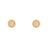 Paire de puces d'oreilles Fred Miss Fred Moon en or rose et diamants - 00pp thumbnail