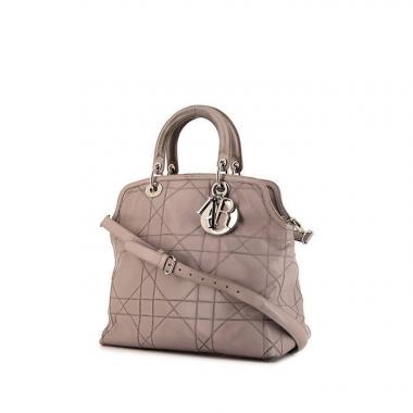 Dior Dior Granville handbag in grey leather