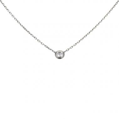 Collar Cartier Diamant Léger en oro blanco y diamante