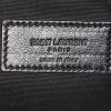 Pochette Saint Laurent in pelle nera con paillettes - Detail D3 thumbnail