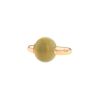Pomellato Luna ring in yellow gold and quartz - 00pp thumbnail
